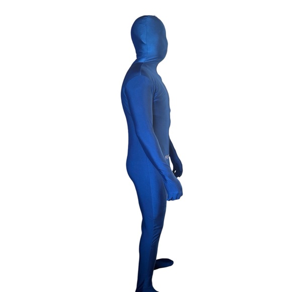 The Blue Man Morphsuits1 Pc Party Suit Halloween Costume Unisex Size XL Youth - Picture 5 of 11